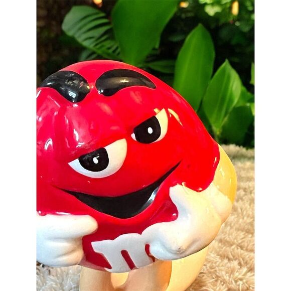 Vintage Galerie M&M's Red Peanut Ice Cream Cone Sundae Cup 2004 Collectible EUC - Picture 5 of 7